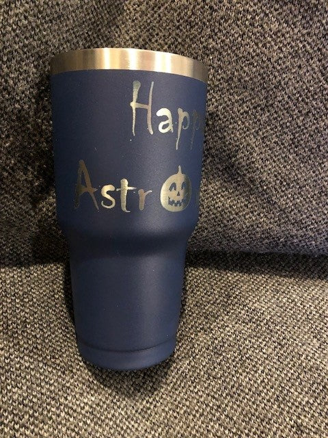 30oz Tumbler w/lid - Customized - AstrOween