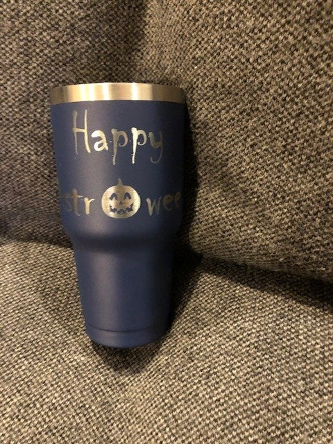 30oz Tumbler w/lid - Customized - AstrOween