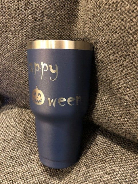 30oz Tumbler w/lid - Customized - AstrOween