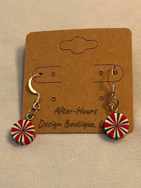 Earrings-Christmas - Mint