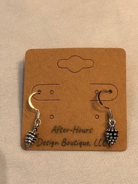 Earrings-Christmas - Pine Cones