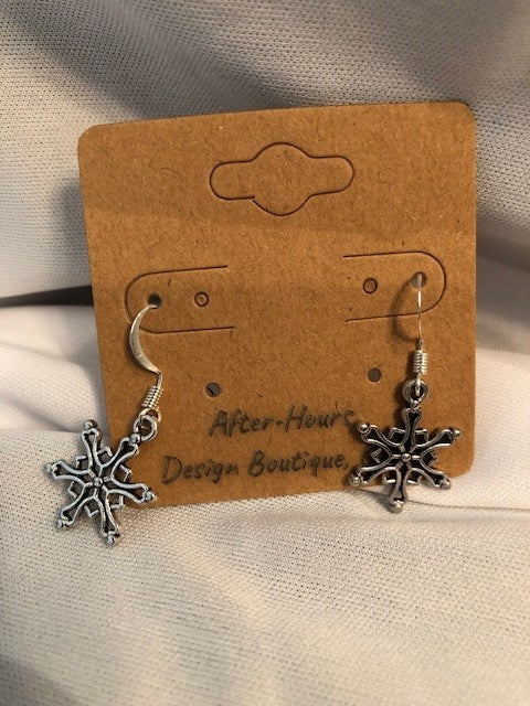 Earrings-Christmas - Snowflake