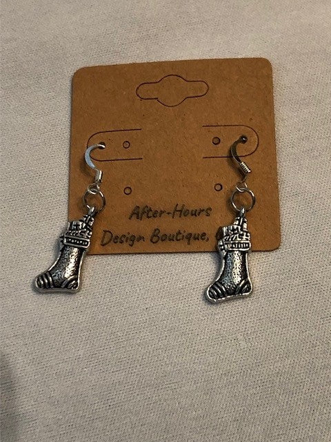 Earrings-Christmas - Stocking