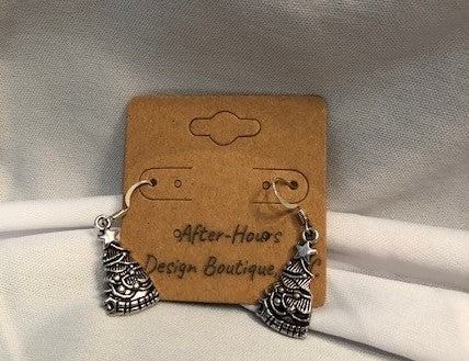 Earrings-Christmas - Tree-Lg