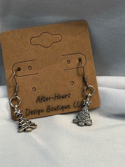 Earrings-Christmas - Tree-Sm