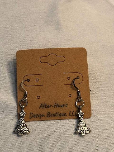 Earrings-Christmas - Tree-Sm