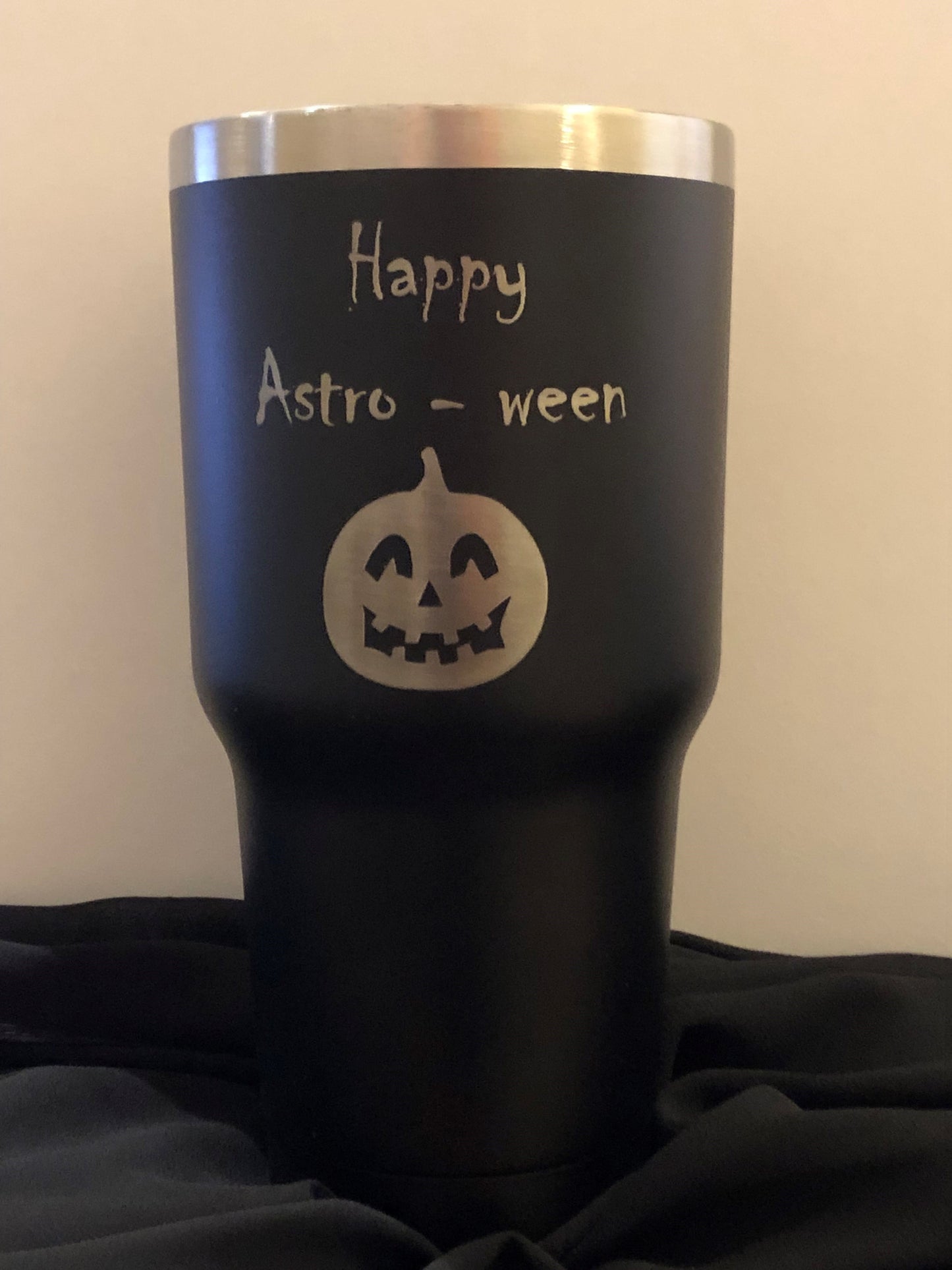 30oz Tumbler w/lid - Customized - Astro-ween