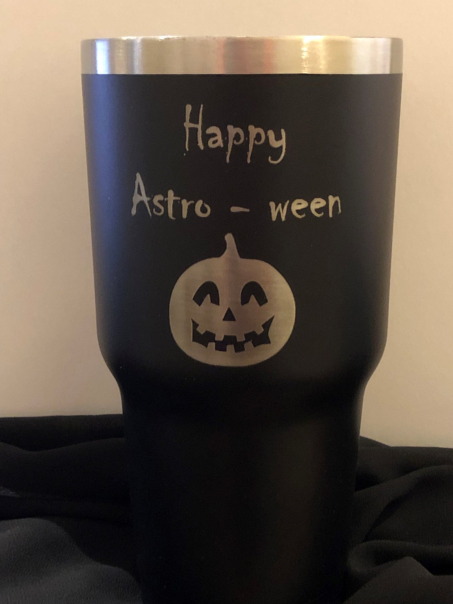 30oz Tumbler w/lid - Customized - Astro-ween